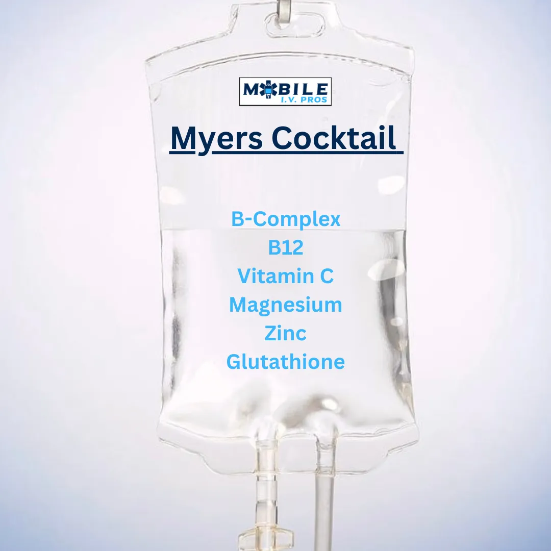 myers cocktail with glutathione Myers Cocktail IV Therapy | Energy & Immune Boost